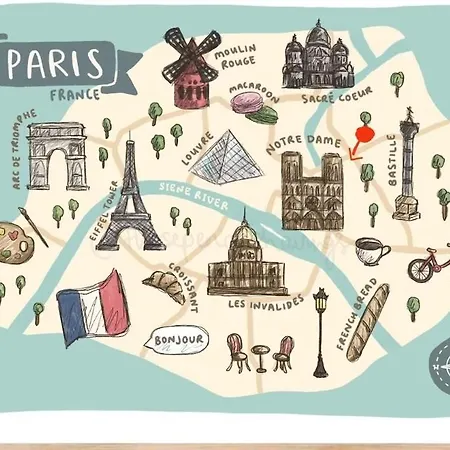 Apartamento Marais Lumiere New París